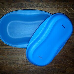 Microwave Breakfast Maker, Tupperware, Makes omelets, scrambled eggs, oatmeal, F